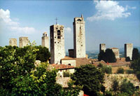 San Gimignano - Torri dei Salvucci, Torre Rognosa, Collegiata di Santa Maria Assunta, Torre Grossa