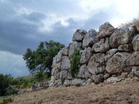 Roselle - etruskische Zyklopenmauer