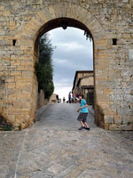 Monteriggioni - Porta di sotto (Auenansicht)