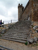 Montalcino - Aufgang zur Fortezza (1361)