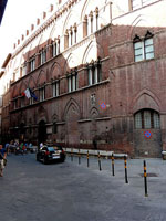 Siena - Palazzo Buonsignori (15. Jh.)