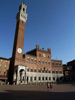 Siena - Palazzo Pubblico mit Torre del Mangia