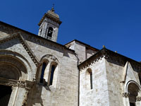 San Quirico d'Orcia - Collegiata dei Santi Quirico e Giulitta (12.-14. Jh.)