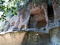 Sovana - Tomba del Tifone (4. Jh. v. Chr.)