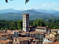 Lucca - Blickrichtung Nordwest (Basilica di San Frediano)