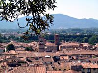 Lucca - Blickrichtung West (San Salvatore und Santa Maria Corte Orlandini)