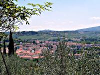 Certaldo Alto - Blickrichtung Sden (San Gimignano)