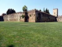 Pisa - Stadtmauer mit Porta Leone (12. Jh.)
