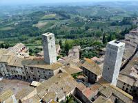 San Gimignano - Torre dei Becci und Torre dei Cugnanesi