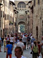 San Gimignano - Via und Porta San Giovanni