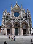 Siena - Hauptfassade Santa Maria Assunta