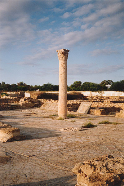 Hammamet - Ausgrabung rmische Siedlung Pupput