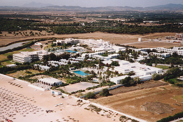 Hammamet - Luftaufnahme Hotel Paradis Beach