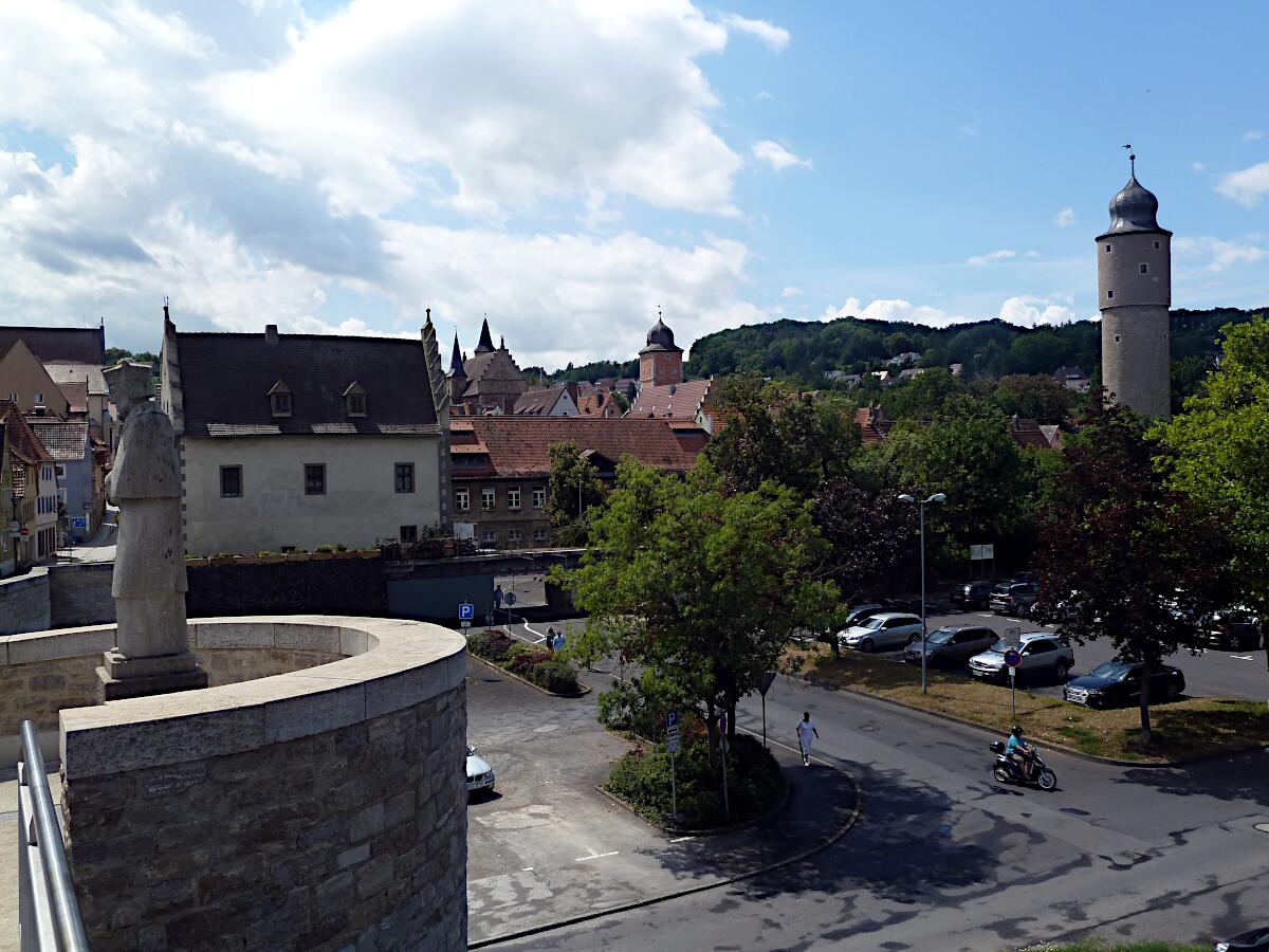 Schlssle, Palatium, Klingentorturm, Taubenturm