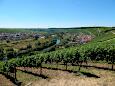 Mainschleife bei Volkach - im Hintergrund Nordheim und Escherndorf