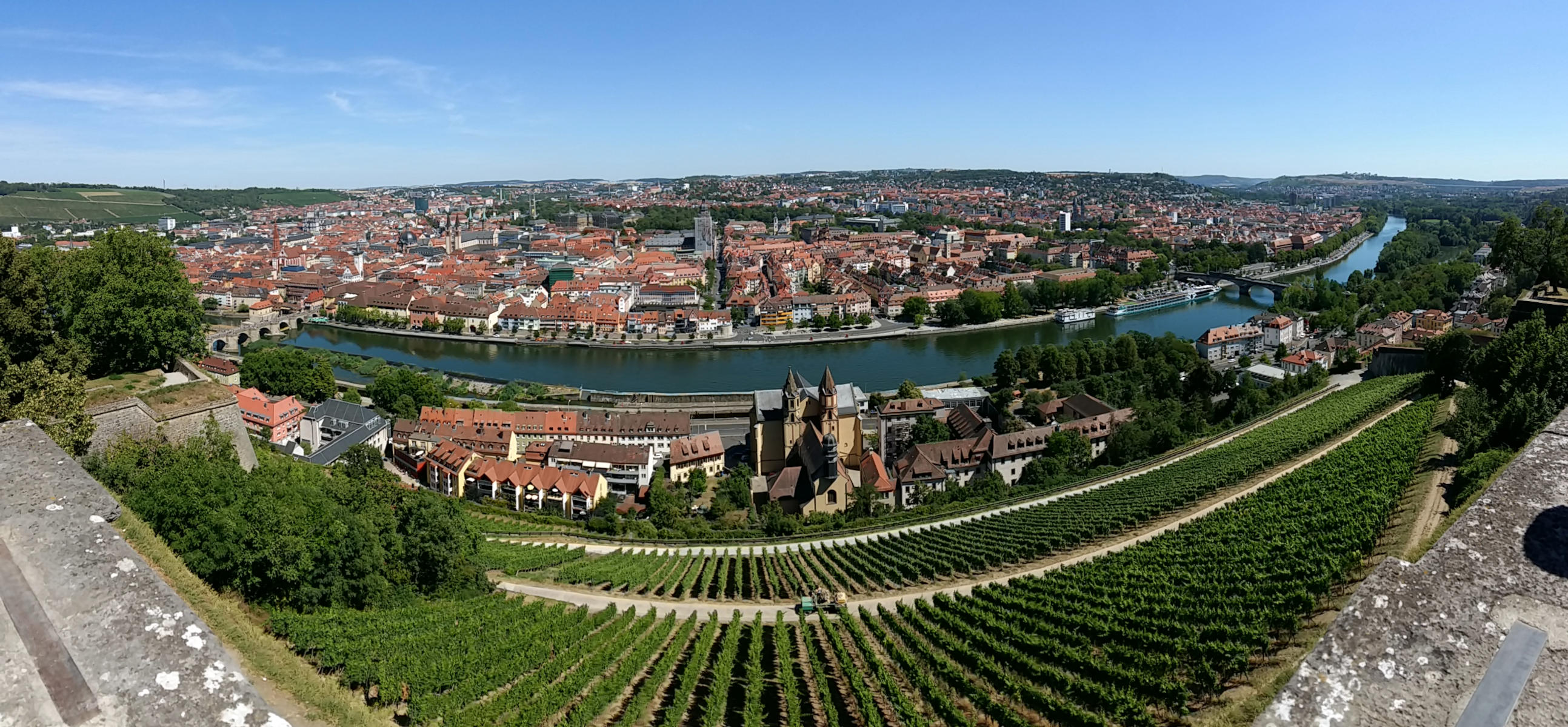 Blick vom Schlossberg