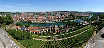 Panorama von der Festung Marienfeld