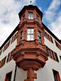 Ehem. Bischfliches Palais (1588-1609; Rekonstruktion 1959-61) - Erker