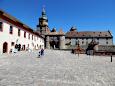 Festung Marienberg (ab 13. Jh.) - Vorburg mit Blick auf Haupburg, Scherenbergtor und altem Zeughaus