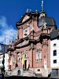 Neumnster - barocke Westfassade mit Kuppel (1711-22)