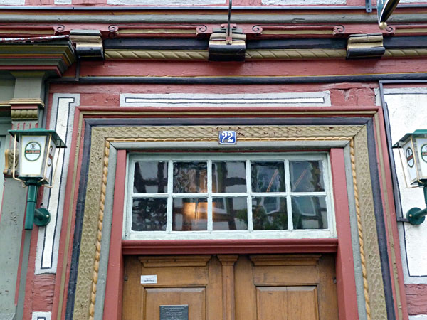 Untergasse 22 (17. Jh.) - Eingangst�r