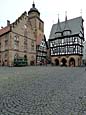 Markt - Weinhaus (1538/39), Walpurgiskirche (Ende 13. Jh./1543), Rathaus (1512-16)