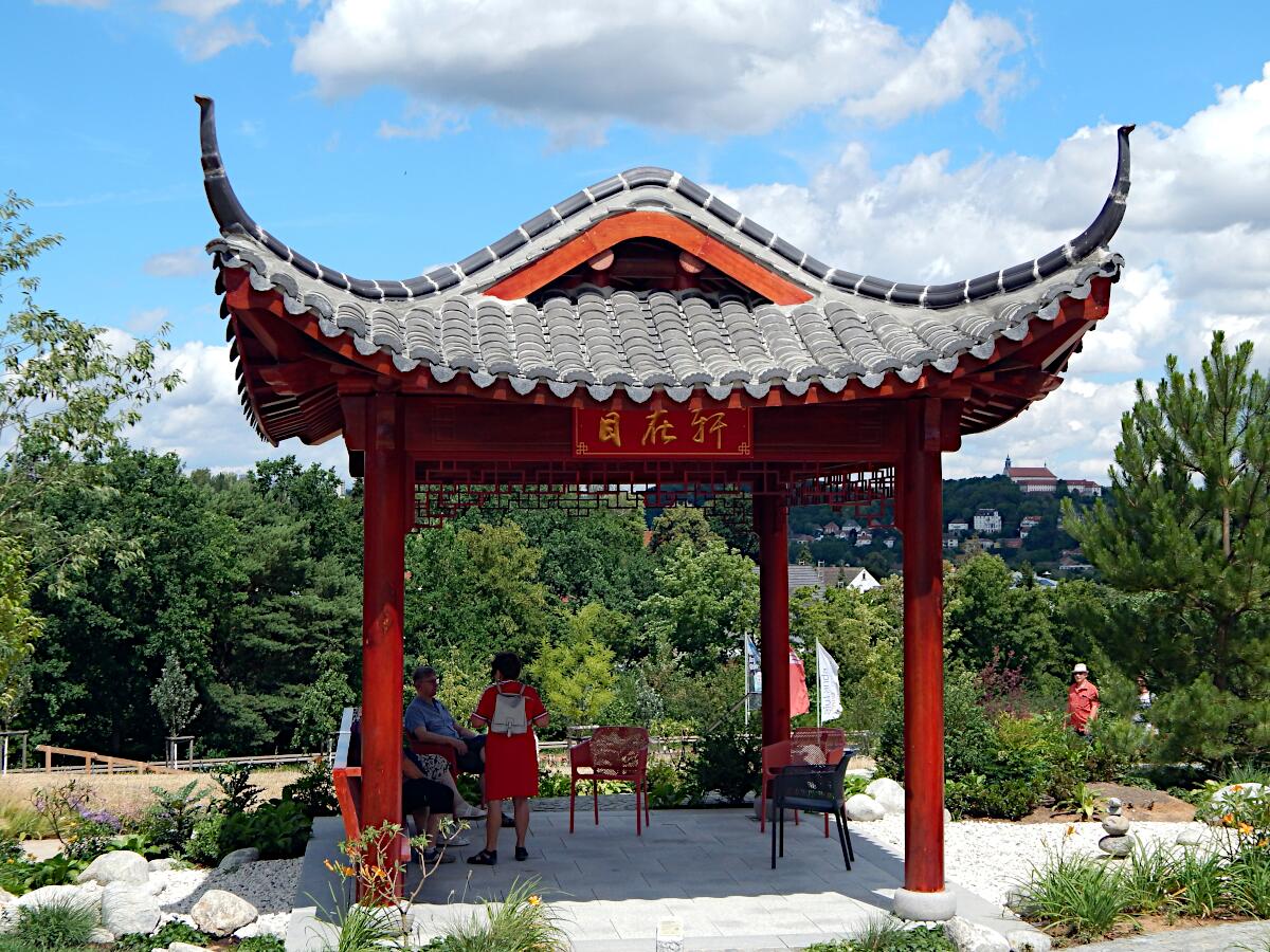 Landesgartenschau 2023 - Kulturgarten mit Chinesischem Pavillon