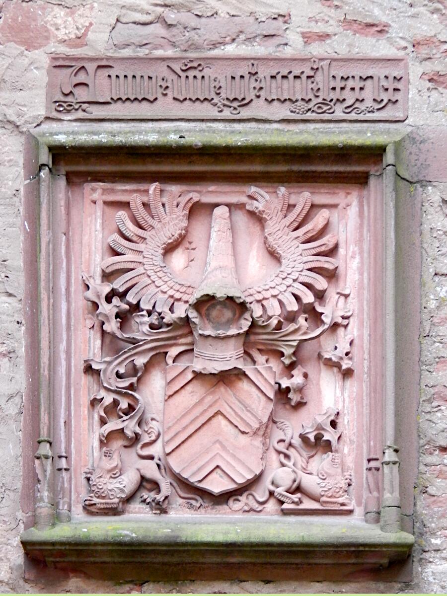 Schloss Steinau  Wappen am Kchenbau (1546)