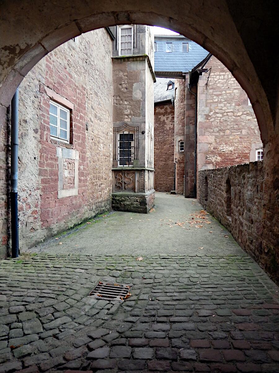 Schloss Steinau (16. Jh.)  Wehrgang Nordflgel