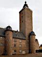 Schloss Steinau  Ostflgel (1551-53) und Bergfried (ab 13. Jh.)