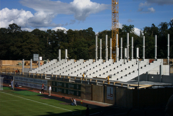 Waldstadion - Neubau Ostkurve