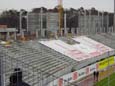 Neubau Haupttrib�ne (Stadionrund im Unterrang teilweise geschlossen)