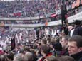 Westkurve und Anfang Gegengerade von Norden