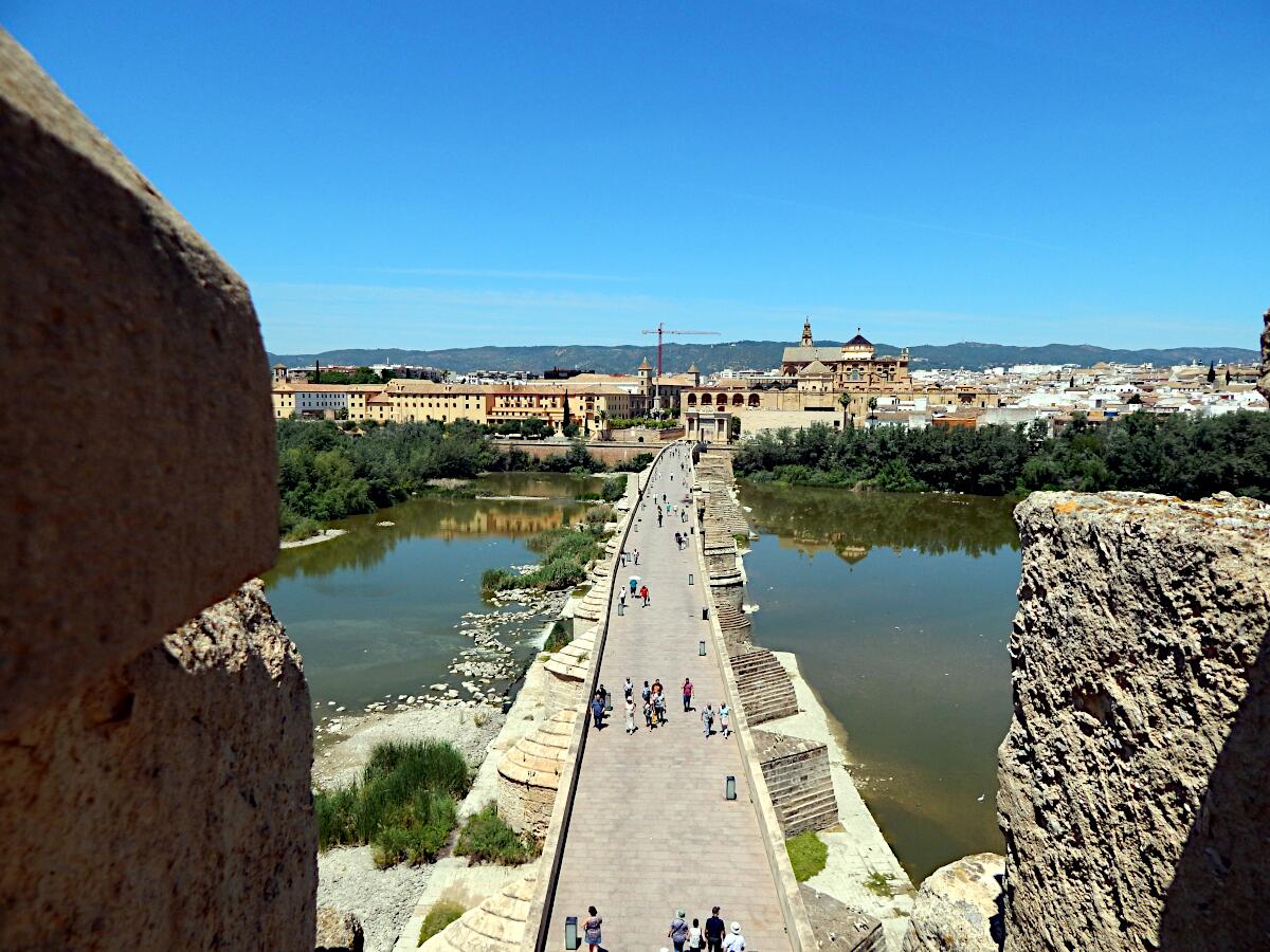 Torre de Calahorra - Blick auf Guadalquivir, Puente romano und Mezquita