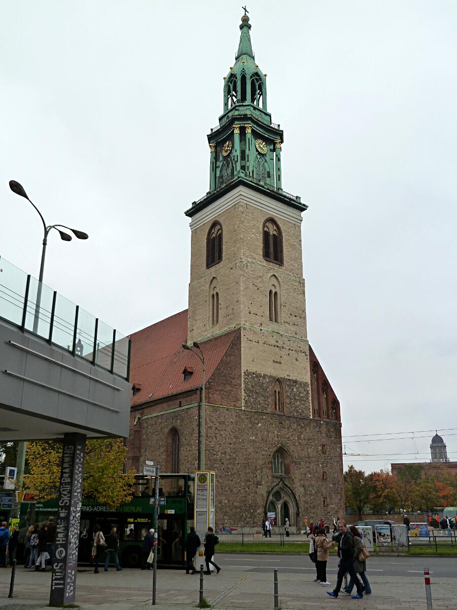 Alexanderplatz - St. Marienkirche (ab 1292)