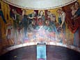 Treptower Park - Sowjetisches Ehrenmal (Pavillonskuppel mit Mosaik; 1946-49)