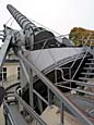Archenhold-Sternwarte (1896) - Groer Refraktor whrend der Ausrichtung