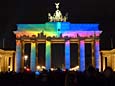 Pariser Platz - Brandenburger Tor (Installation zum 'Festival of Lights')
