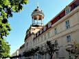 Lindenstra�e - Gro�es Milit�rwaisenhaus mit Monopteros (18. Jh.)