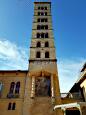 Schlosspark Sanssouci - Campanile der Friedenskirche (1845-48)