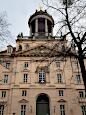Lindenstra�e - Gro�es Milit�rwaisenhaus mit Monopteros (18. Jh.)