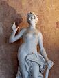 Schloss Sanssouci (1745-47) - Marmorsaal mit Venus Urania (Fran�ois Gaspard Adam, 1748)