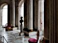 Schloss Sanssouci (1745-47) - Marmorsaal mit Bronzeb�ste Karl XII.