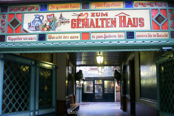 Gemaltes Haus