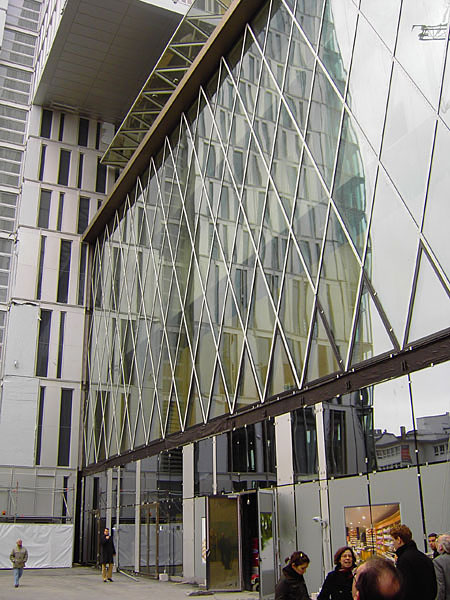 R�ckseite Einkaufszentrum 'MyZeil'