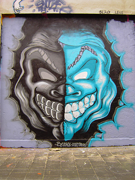 Naxoshalle - Graffities