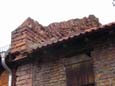 Vierh�usergasse - Verwitterte Brandmauer