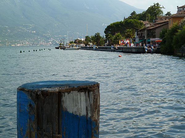 Limone sul Garda - Blick vom Porto Vecchio zum Porto Nuovo