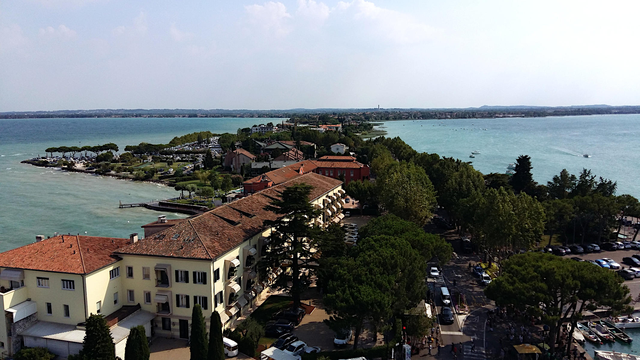 Castello Scaligero - Blickrichtung S�den vom Torre di Mastino