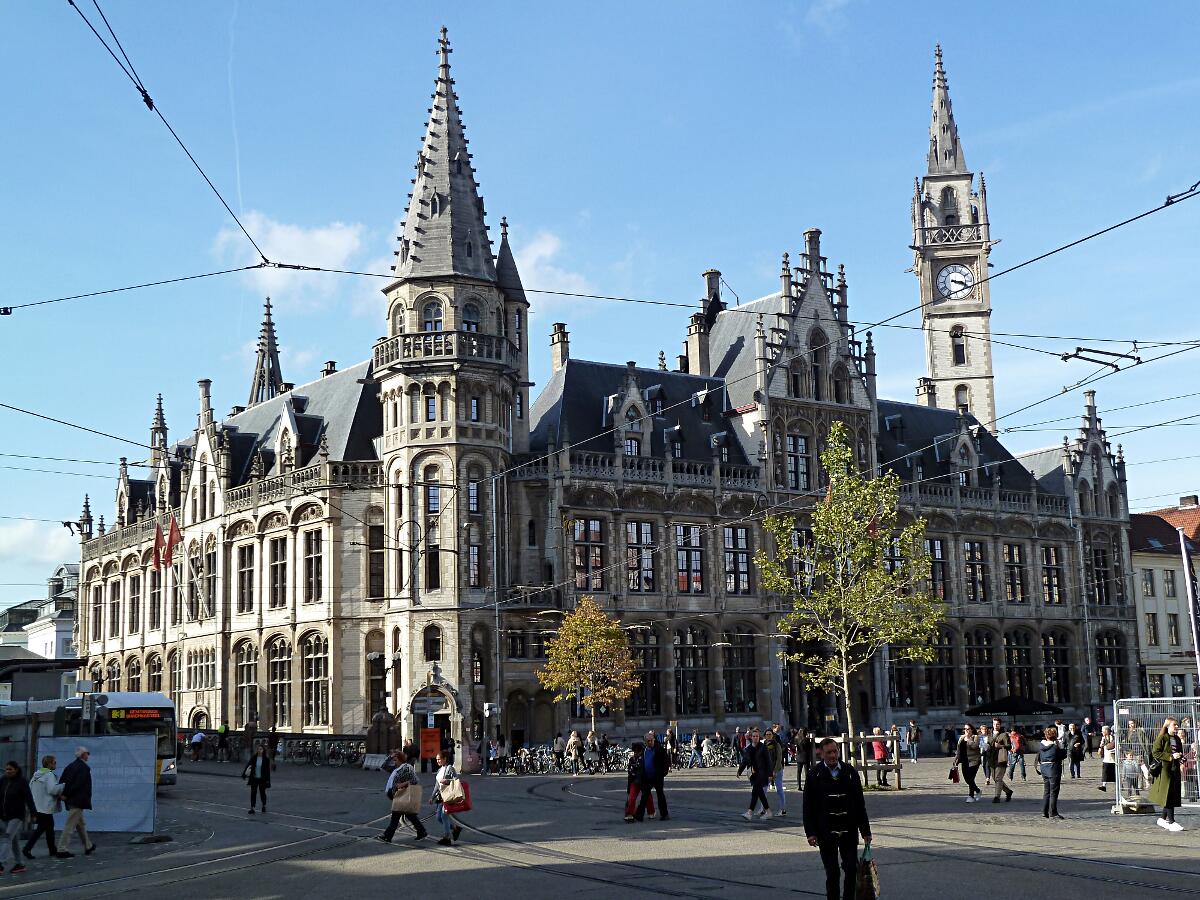 Korenmarkt - Oud Postkantoor (1898-1910)